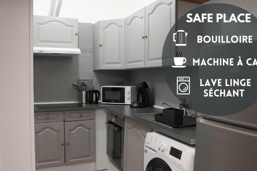 Saafeplace-4Pers-Wifi-Keybox-24Sur7 Étampes Kültér fotó
