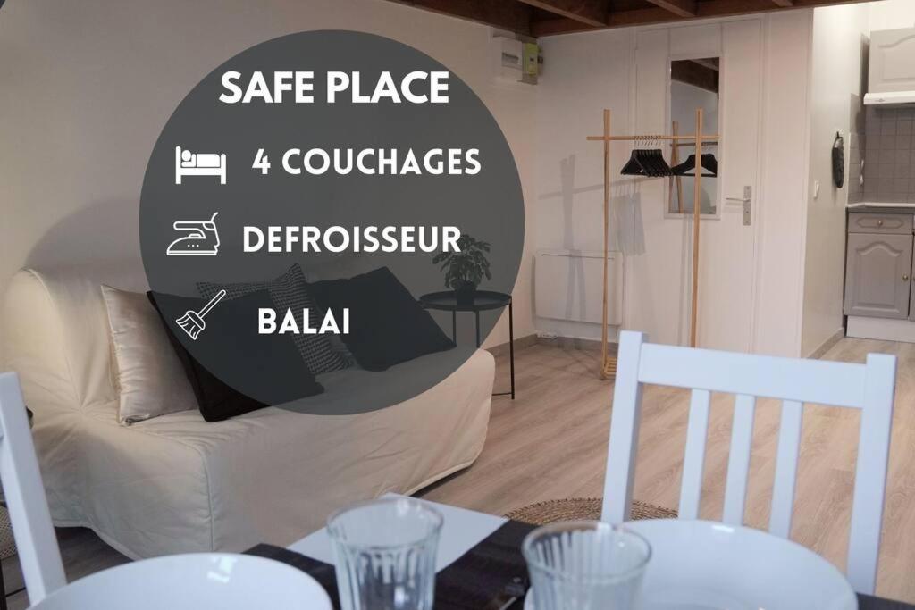 Saafeplace-4Pers-Wifi-Keybox-24Sur7 Étampes Kültér fotó
